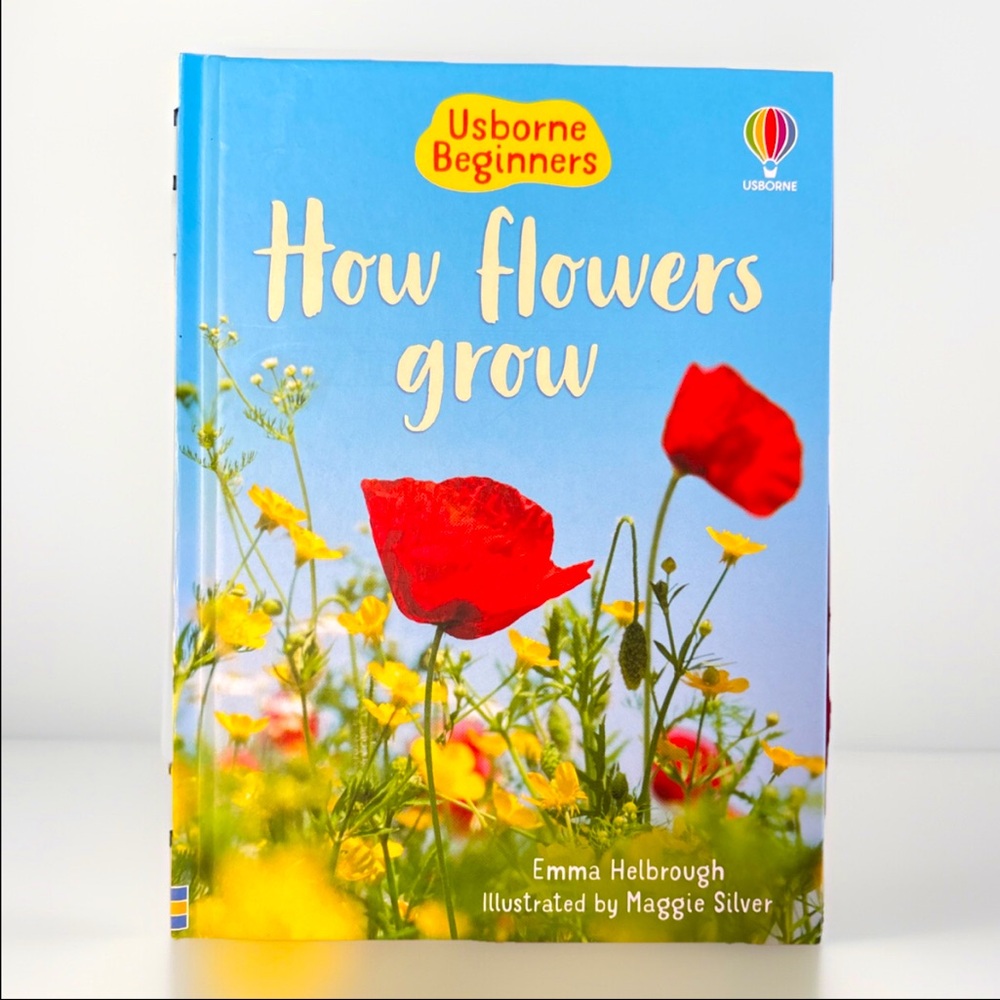 How Flowers Grow by Emma Helbrough (2022, Hardcover)
